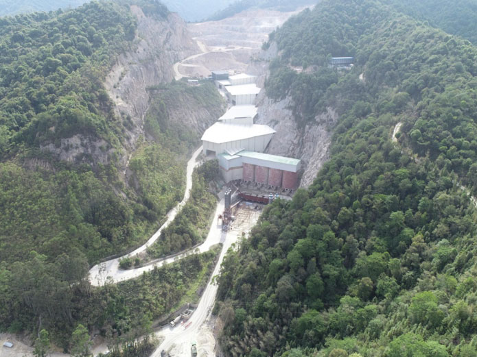 馬坑砂石骨料開采項目